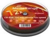 Produktbild MediaRange CD-RW 12x 700MB/80Min, 10er Sp. (10 x)