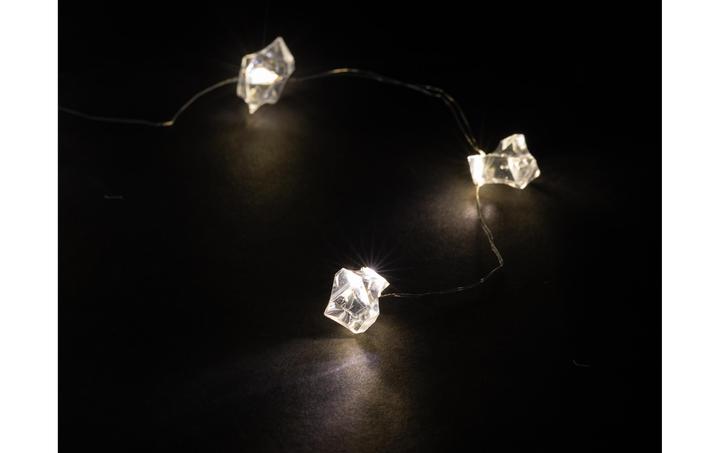 Actual product image Cocon Fairy lights LED glitter stones, transparent, 1.9 m (1.90 m)