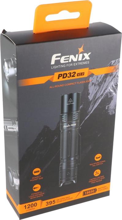 Produktbild Fenix Taschenlampe PD32 2016 Cree XP-L HI LED Taschenlampe mit bis zu (12.95 cm, 1200 lm)