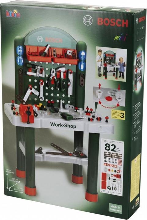 Actual product image Theo Klein Bosch workbench