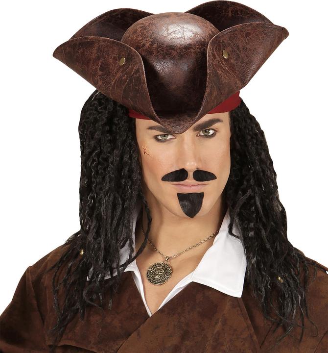 Actual product image Widmann Piraten Halskette mit Totenkopf Kompass