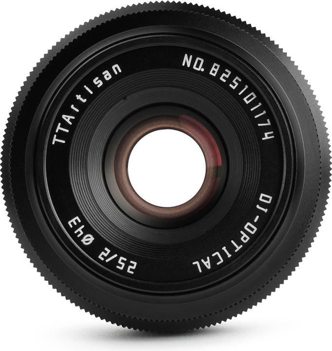 Immagine prodotto TTArtisan 25 mm f/2 per Fuji X (Fujifilm X, APS-C / DX)