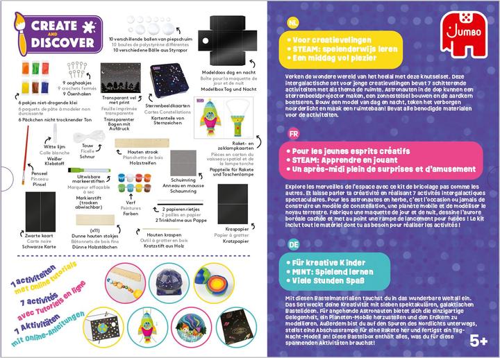 Actual product image Jumbo Create & Discover Space Craft