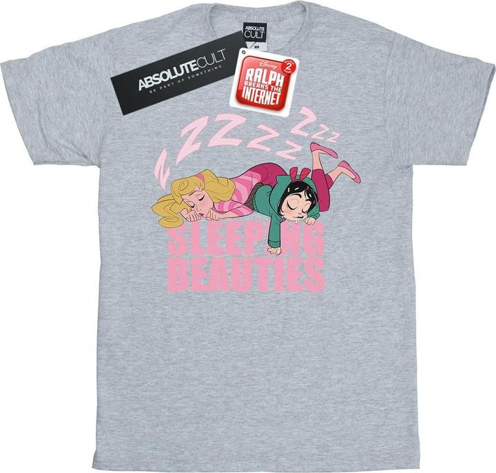 Immagine prodotto Disney Wreck It Ralph Aurora And Vanellope Maglietta Ampia Donna (XL)