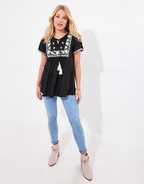 Immagine prodotto Joe Browns Embroidered Short Sleeve Top (38)