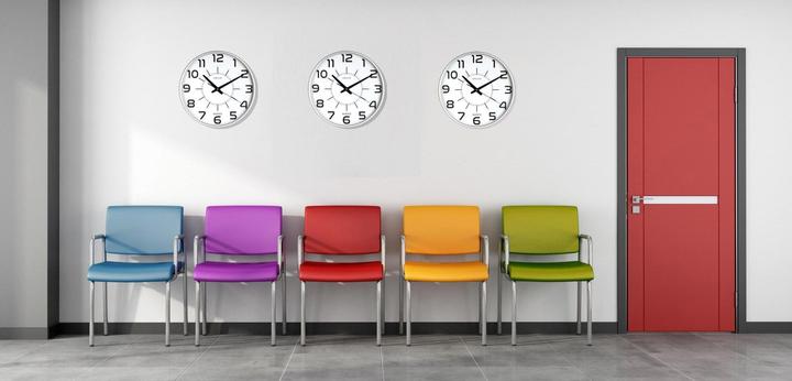 Actual product image Unilux MAXI POP wall clock (37.50 cm)