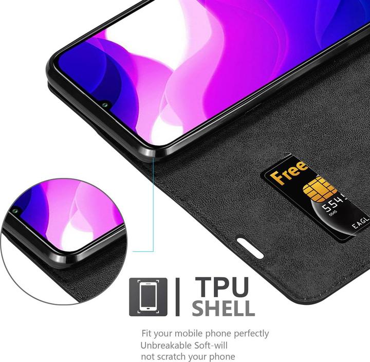Actual product image Cadorabo Book Invisible Magnet Cover (Mi 10 Lite)