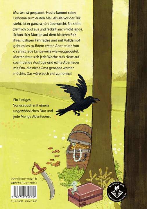 Actual product image Mo und die coolste Oma der Welt (German, Kai Shaker, Jörg Isermeyer, 2023)