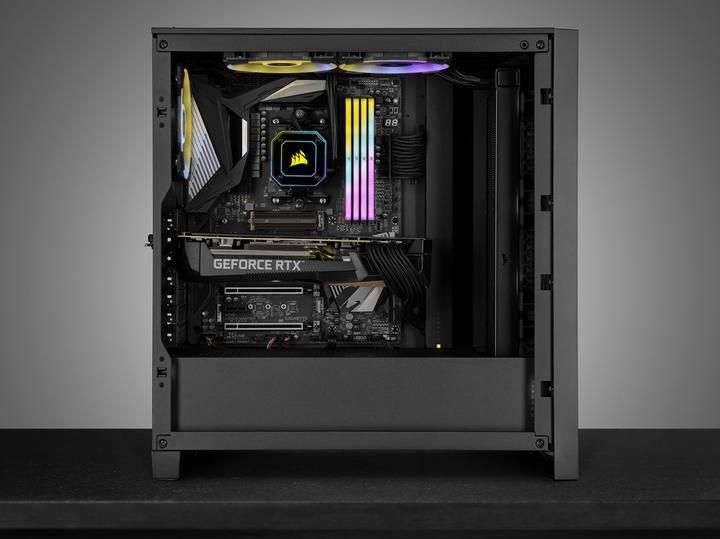 Image du produit Corsair Vengeance RGB RT (2 x 16GB, 4600 MHz, RAM DDR4, DIMM)