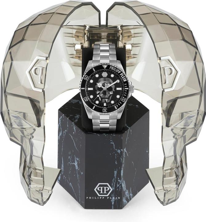 Immagine prodotto Philipp Plein PWOAA0522 The $kull Diver 44mm 10ATM (Orologio da polso analogico, 44 mm)