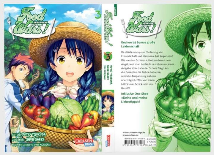 Produktbild Food Wars - Shokugeki No Soma, Band 3 (Deutsch, Yuto Tsukuda, 2016)