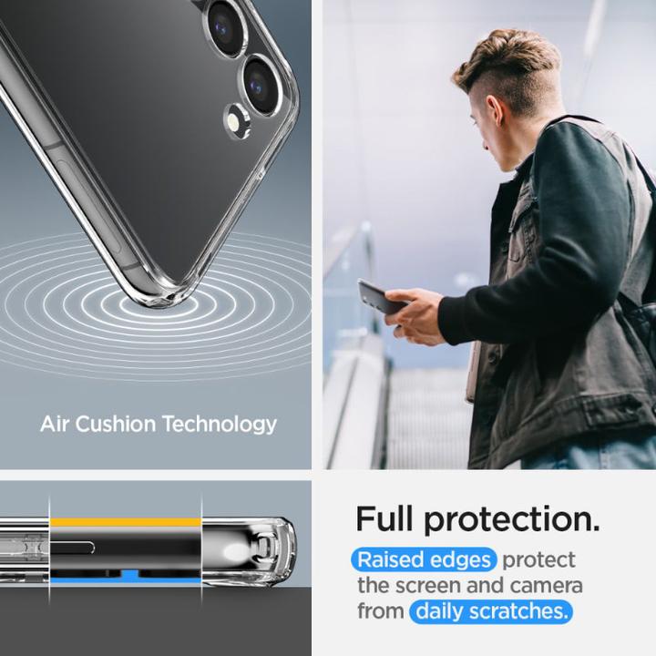 Image du produit Spigen Ultra Hybrid S Case pour S911B Samsung Galaxy S23 - crystal clear (Samsung Galaxy S23)