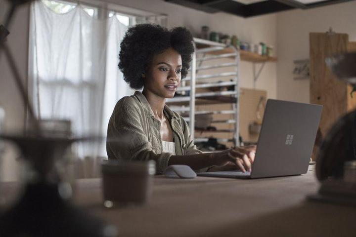 Image du produit Microsoft Surface Laptop, Platinum, SSD 256 Go (13.50", Intel Core i7-7660U, 8 Go, 256 Go)