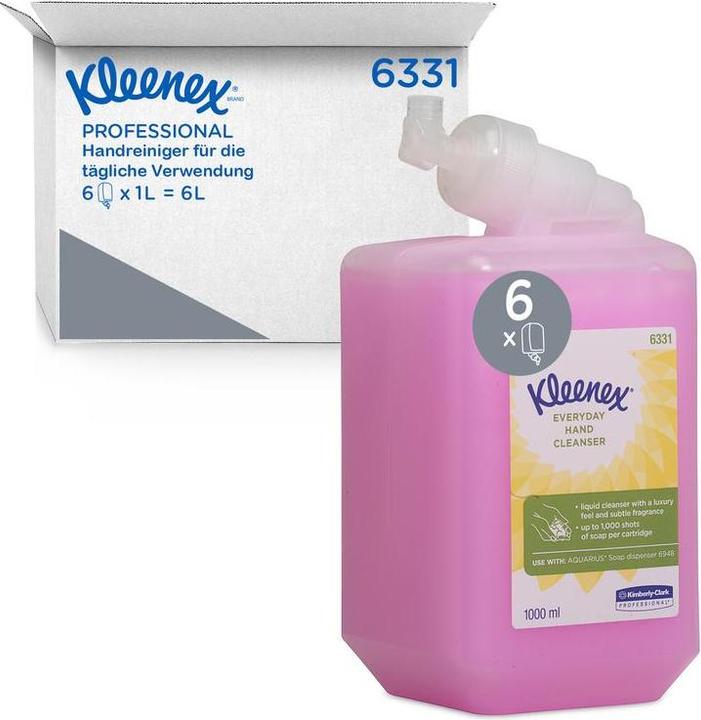 Productafbeelding Kimberly-Clark Prof Wash Lotion Normaal roze (Vloeibare zeep, 1000 ml)