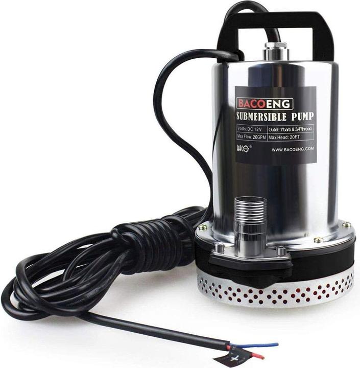 Image du produit Bacoeng Pompe submersible solaire (Pompe à eau claire)