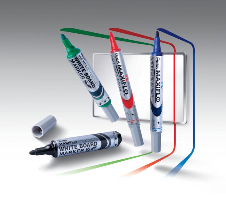 Actual product image Pentel MAXIFLO - Whiteboard marker round tip (Brown, 3 mm, 1 x)