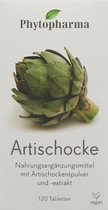 Actual product image Phytopharma Artichoke (120 Piece, Pills, 120 g)