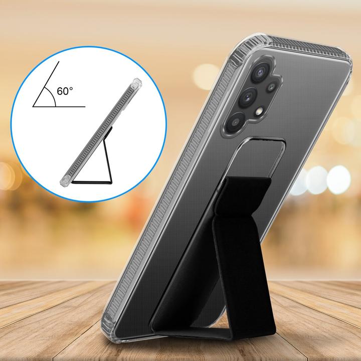 Produktbild Cadorabo Hülle für Samsung Galaxy A32 4G im TPU mit Halterung LM167 Style (Samsung Galaxy A32)