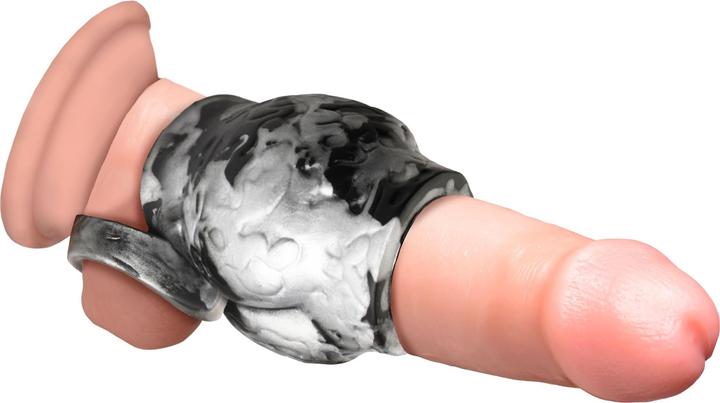 Actual product image Creature Cocks XR Brands - Night Prowler Ball Stretcher - Gray (6.60 cm)