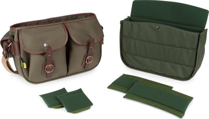 Image du produit Billingham Hadley Pro 2020-Sage Fibrenyte/Chocolate Leather (Sac à bandoulière pour appareil photo, 8.50 l)