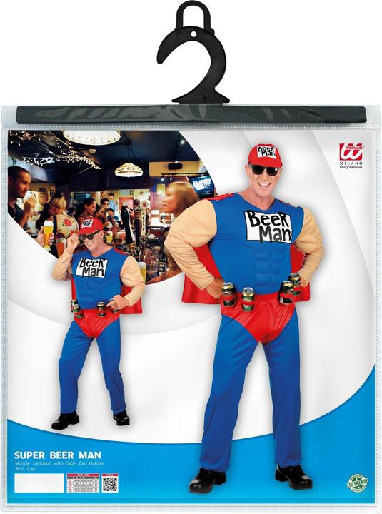 Actual product image Widmann Costume Super Biermann Duff Man (L)
