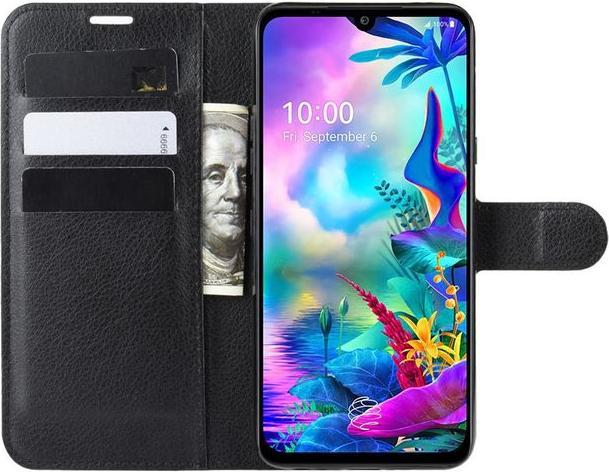 Actual product image MU Classic Litchi Leather Bookcover Series (G8X ThinQ)