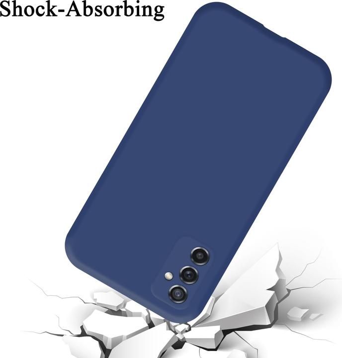 Actual product image Cadorabo TPU Liquid Silicone Case Cover for Samsung Galaxy M52 5G (Samsung Galaxy M52 5G)