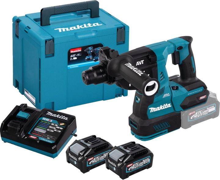 Produktbild Makita 40V Akku-Kombihammer SDS+ HR003GM201 (Akkubetrieb)