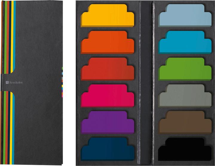 Actual product image Semikolon Page Marker In 12 colours 6 x 16 cm (2 x 5 cm)