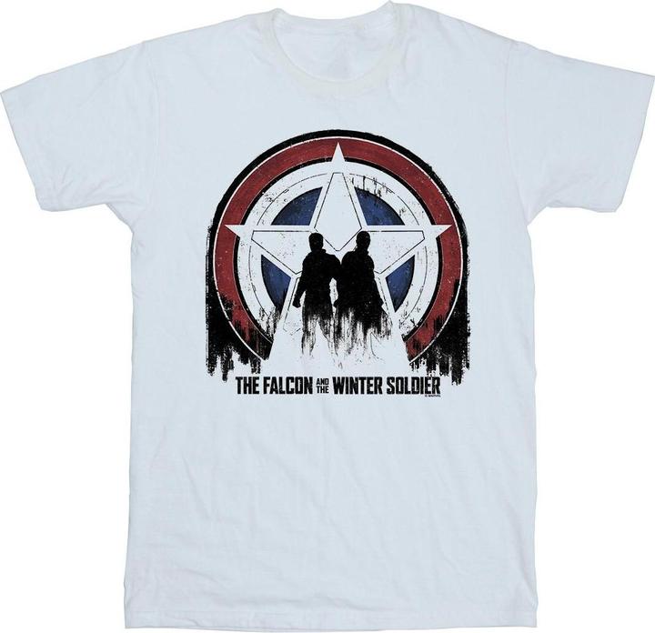 Produktbild The Falcon And The Winter Soldier Star Silhouettes TShirt (XL)