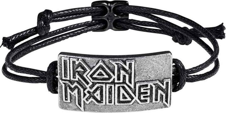 Produktbild Iron Maiden Armband Logo (100% synthetisches Material)