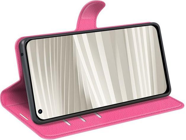 Actual product image MU Classic Litchi Leather Bookcover Series (Realme GT2 Pro)