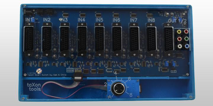 Produktbild Taxon Tools Scart Switch blue (Video Switch)