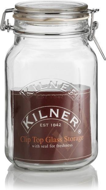 Produktbild Kilner Quadratisches Bügelverschluss Glas, 1,5 Liter (1.50 l)