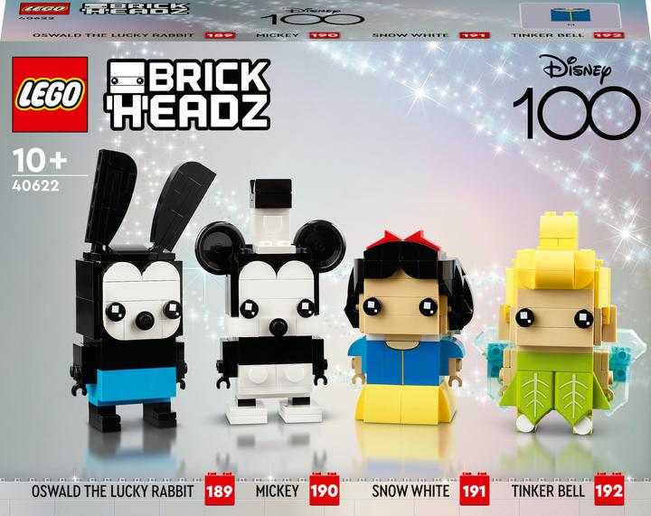 Actual product image LEGO BrickHeadz - 100th Disney Anniversary (40622, LEGO Brickheadz)