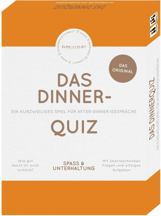 Actual product image Elma van Vliet, Erzähl mal! Das Dinnerquiz (German, Elma van Vliet, 2022)