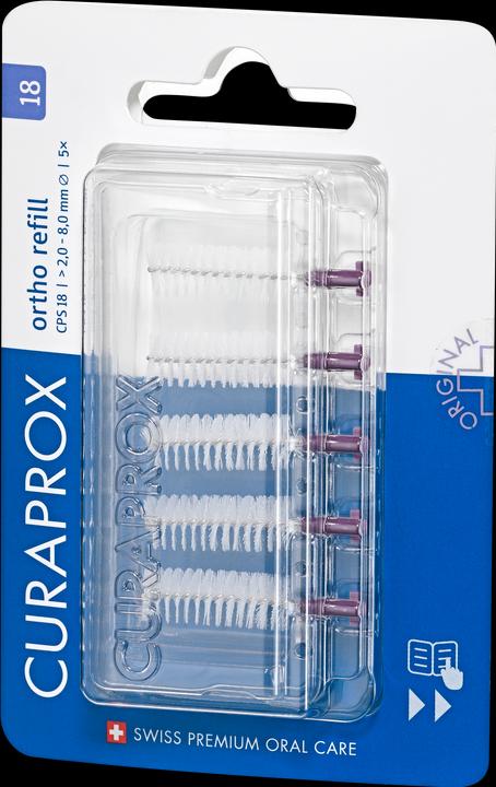 Image du produit Curaprox CPS 18 Ortho Recharge (5 x, 8 mm)
