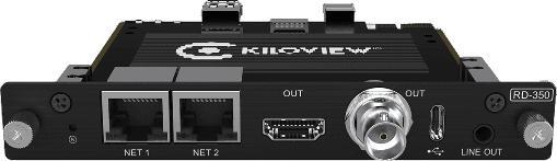 Produktbild Kiloview RD-260 (NDI|HX, SRT, RTSP, RTMP, HLS to SDI and HDMI decoding card) (Netzwerk Videorecorder (NVR))
