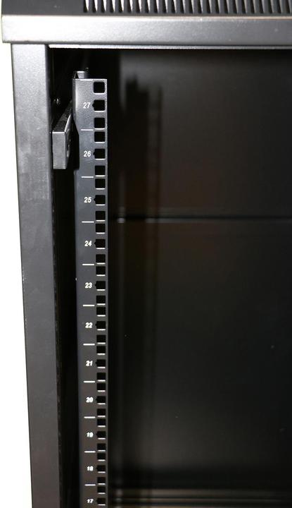Produktbild Extralink 32U 600mm floor cabinet black (32 HE, 19 Zoll Rack)