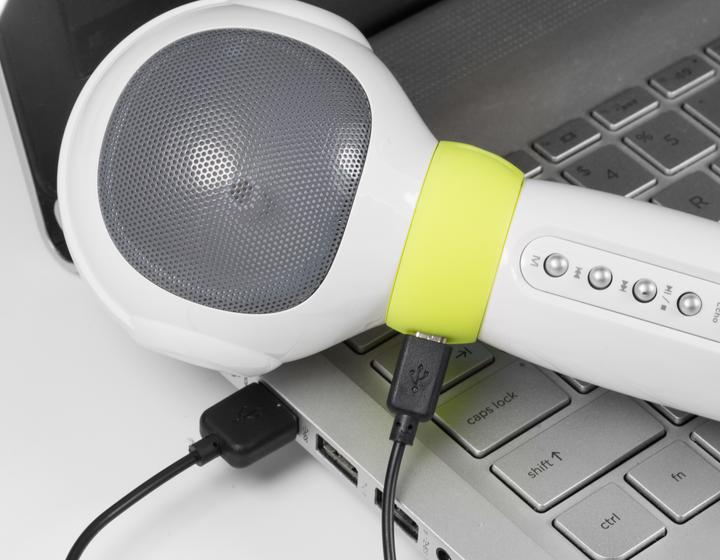 Actual product image Technaxx BT-X36 Kids Karaoke Microphone Mono Speaker, MicroSD,AUX,2000mAh