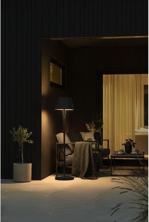 Image du produit Konstsmide Pomezia Lampadaire à batterie noir (300 lm)