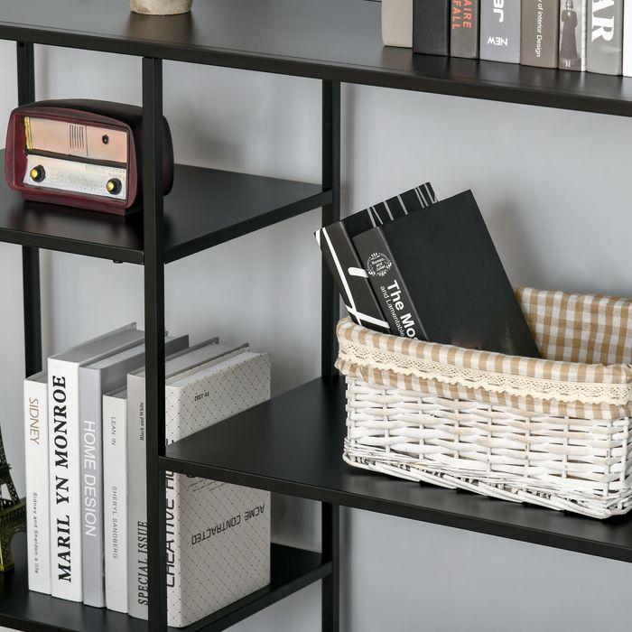 Immagine prodotto Swisshandel24 Scaffale in piedi Scaffale per libri Scaffale per archiviazione Scaffale per file con 5 scomparti