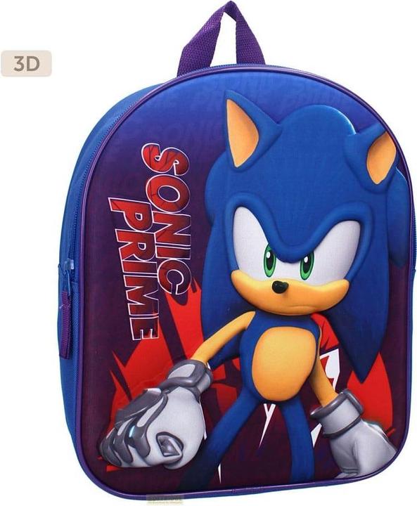 Vadobag 3D Sonic Prime Vorschulrucksack
