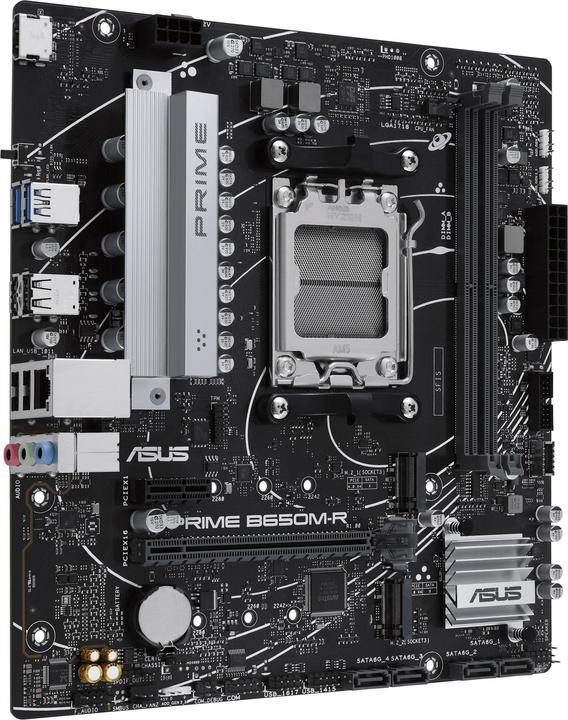 Actual product image ASUS MB PRIME B650M-R (AM5, AMD B650, mATX)