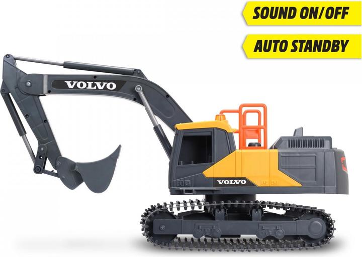 Actual product image Dickie RC Volvo Mining Excavator