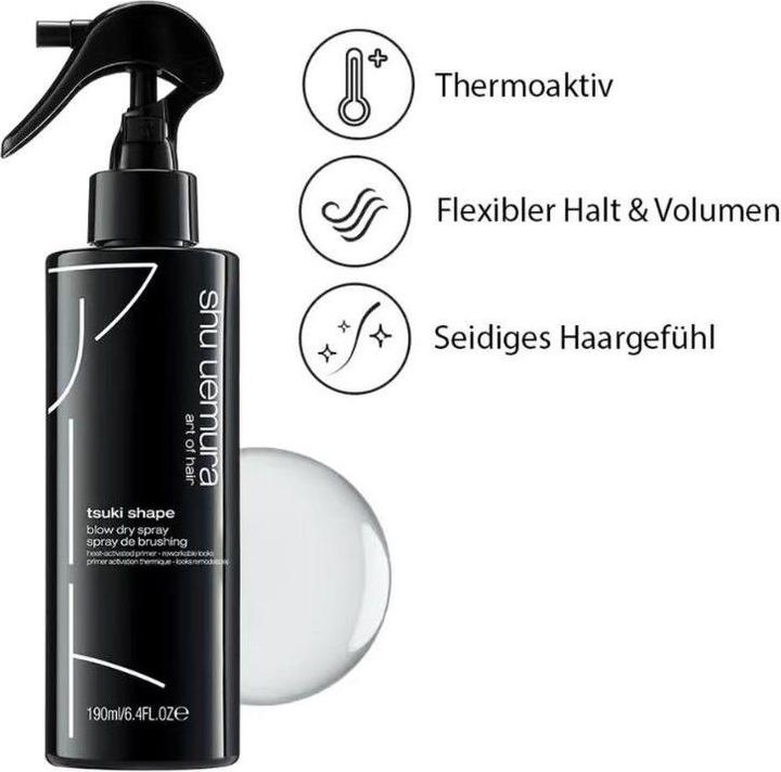 Immagine prodotto Shu Uemura Tsuki Shape Blow Dry Spray (190 ml)