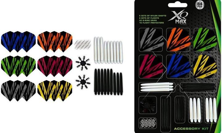 Actual product image XQ Max 84-piece dart accessory set