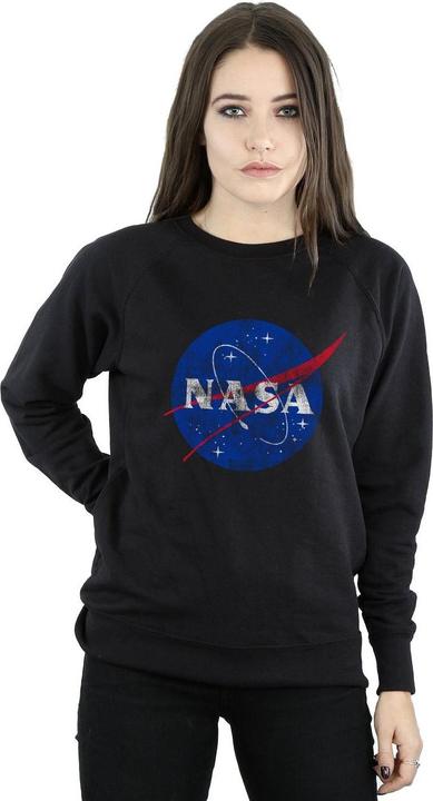 Actual product image Nasa Womens/Ladies Insignia Distressed Sweatshirt (S)