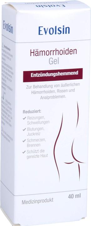 Image du produit Evolsin Gel Pour Hémorroïdes (40 ml, Gel intime)