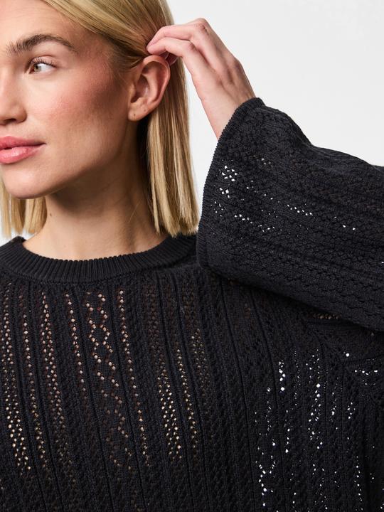 Actual product image Pieces Pcnuka Ls O-Neck Knit Noos Bc (XS)